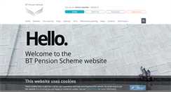 Desktop Screenshot of btpensions.net